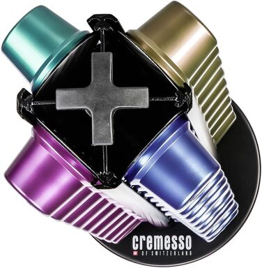Диспенсер для капсул Cremesso, обертовий, з алюмінію