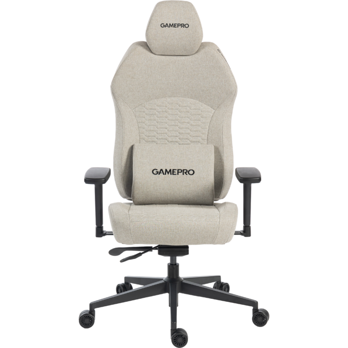 Крісло ігрове GamePro GC760LG Fabric Light Gray