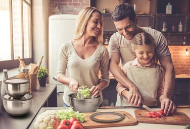 Набір мисок з нержавіючої сталі з кришками [3 шт.] 1л + 2.5л + 4.5л | Миски для перемішування, салатники, набір мисок | Нековзні, складаються, придатні для миття в посудомийній машині