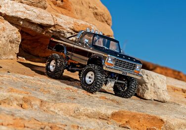 Traxxas TRX-4M F150 1/18 чорний, радіокерована модель з акумулятором та зарядним пристроєм 97044-1-BLK