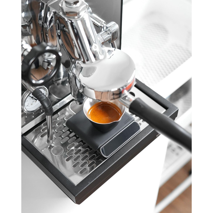 Ваги для еспресо Normcore V3, Бариста-ваги з таймером, алюмінієвий корпус, LCD-дисплей, чорний колір