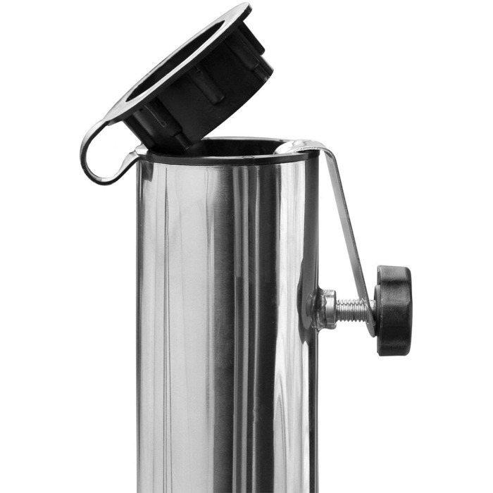 Підставка для парасольки Anndora Granit 25 кг, підставка для балкона, діаметр стієна до 48 мм (світло-сірий кут)