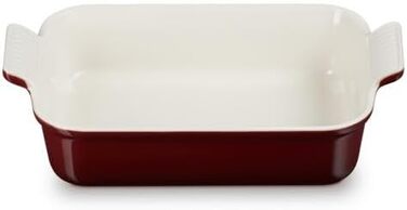 Форма для запікання Le Creuset прямокутна, 2.4 л, кераміка, червоний (Chambray, 32 см)