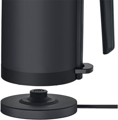 Електричний чайник-термос WMF Küchenminis 0.8л, нержавіюча сталь, чорний Deep Black