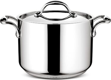 Каструля Lagostina Accademia Lagofusion з кришкою, нержавіюча сталь, 26 см