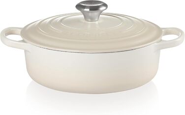 Запіканка для гурманів Le Creuset Signature, чавун, 6.2 л, для всіх типів плит, 24 см, безе