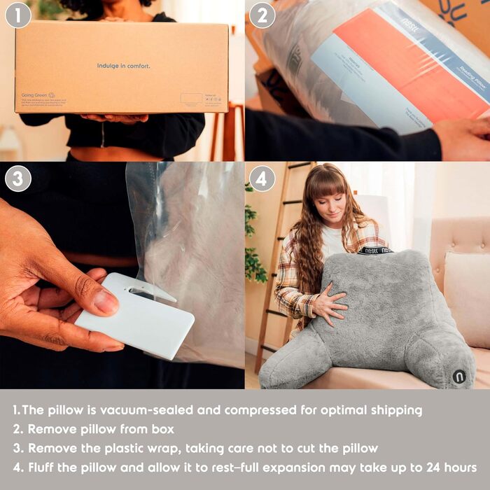 Підкушник Nestlé Pelz для читання та відпочинку в ліжку, штучне хутро, з підлокітниками, для дорослих та дітей, салатовий колір