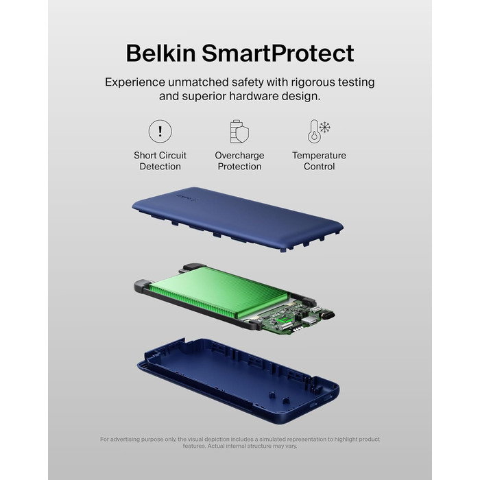 Повербанк Belkin BOOSTCHARGE Plus 10K (10 000 мАг, кабель Lightning & USB-C, додатковий порт USB-C)