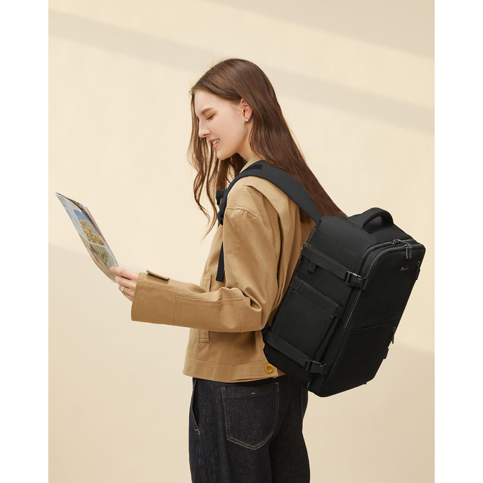 Рюкзак LOVEVOOK для ручної поклажі 40x30x20, дорожній рюкзак для жінок та чоловіків, 24л, для ноутбука 14 дюймів, з USB, для роботи та подорожей