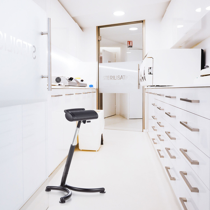 Підставка для ніг / Офісне крісло TOP WORK 30 чорний hjh OFFICE