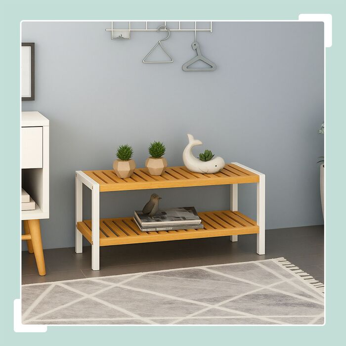 Стелаж для взуття Relaxdays з бамбука