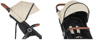 Дитячий прогулянковий візок PetiteMars Street 2 AIR (шасі, колір Oak Sahara Beige)