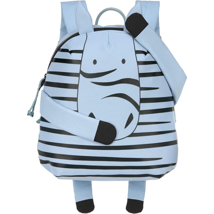 Дитячий рюкзак дитячий садок з нагрудним ременем від 3 років/Рюкзак Про друзів, 28 см, 3,5 л (Kaya Zebra, Блакитний)