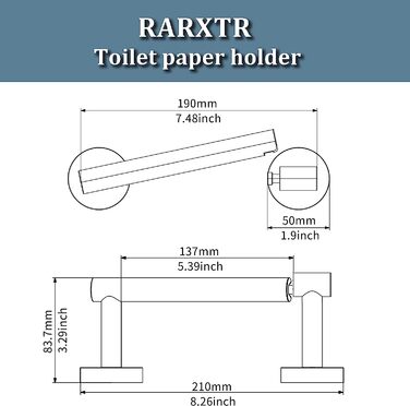 Тримач для туалетного паперу RARXTR