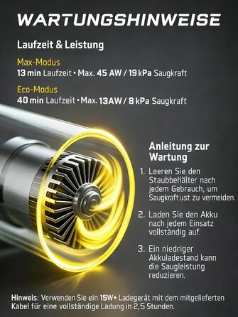 Аккумуляторний автомобільний пилосос Fanttik Slim V8 APEX, портативний ручний міні-пилосос 4-в-1 RobustClean™, 19000 Па/45 AW, 2 режими всмоктування, для авто, офісу та клавіатур (Синій)