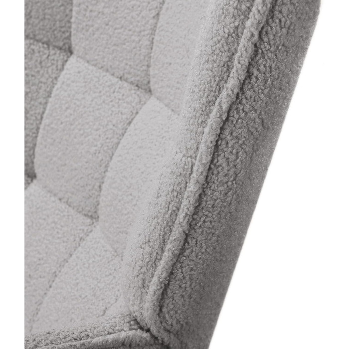 Крісло-гойдалка Liuyoyo з високою спинкою, м'яке крісло з оббивкою, для спальні, офісу, читання, сучасний дизайн (Рожевий, Світло-сірий)