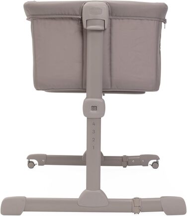 Дитяче ліжко-гойдалка Chicco Next2Me Essential, біле (Dove), 0-6 місяців, з матрацом та сумкою