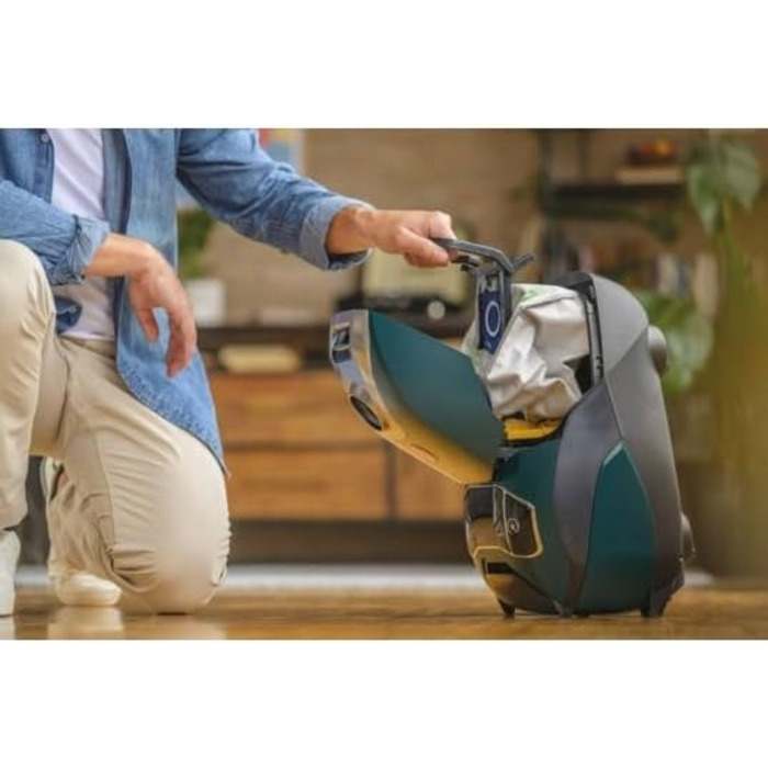 Пилсос Hoover з мішком 3,5 л – тихий пилосос (69 дBA) з автоматичною системою видалення мішка – пилосос з фільтром EPA – комплектація з насадкою для тварин [HE520]