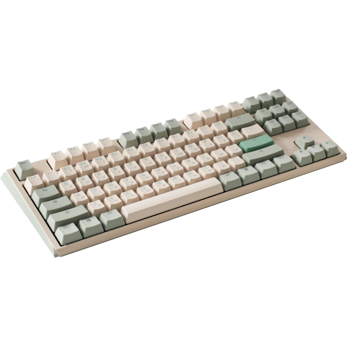 Механічна клавіатура Ducky One 3 TKL Cherry MX Red Matcha Cream UA