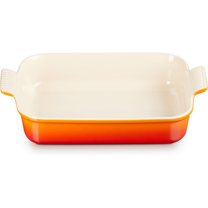 Форма для запікання Le Creuset прямокутна, 32 см, кераміка, 2.31 кг, червоний (Flint)