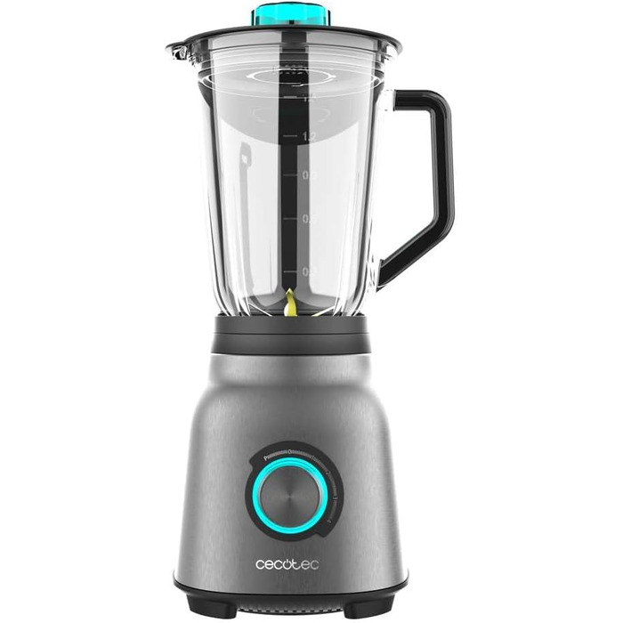 Cecotec Standmixer Power Black Titanium 2500MAX Go: 2500 Вт, титанове покриття, 1,8 л, 5 швидкостей + пляшка