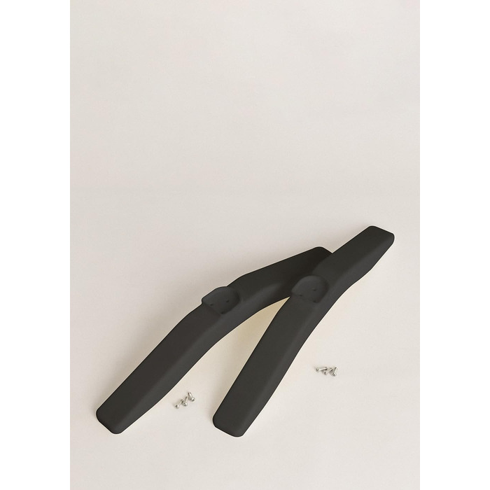 Електричний рушникосушарка CREATE / WARM 500W, чорний, з ніжками, 103x55x5 см, термостат, низьке споживання