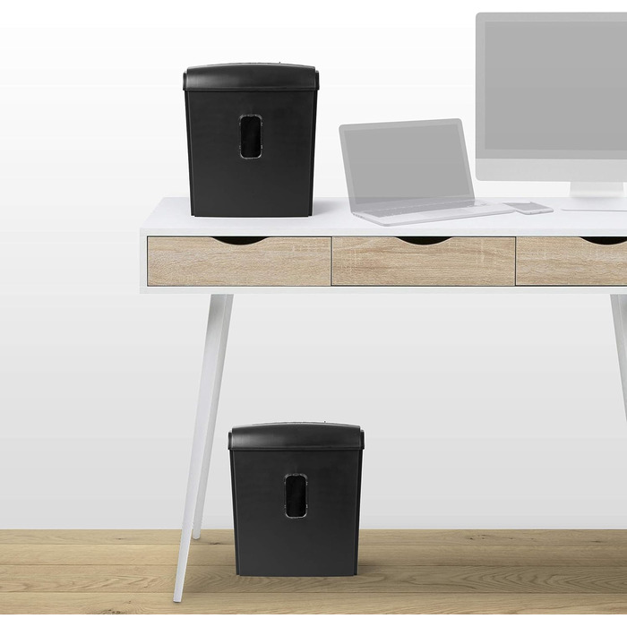 Шредер Duronic PS815 для документів, кредитних карт та CD, 15 аркушів, P4, 22 л