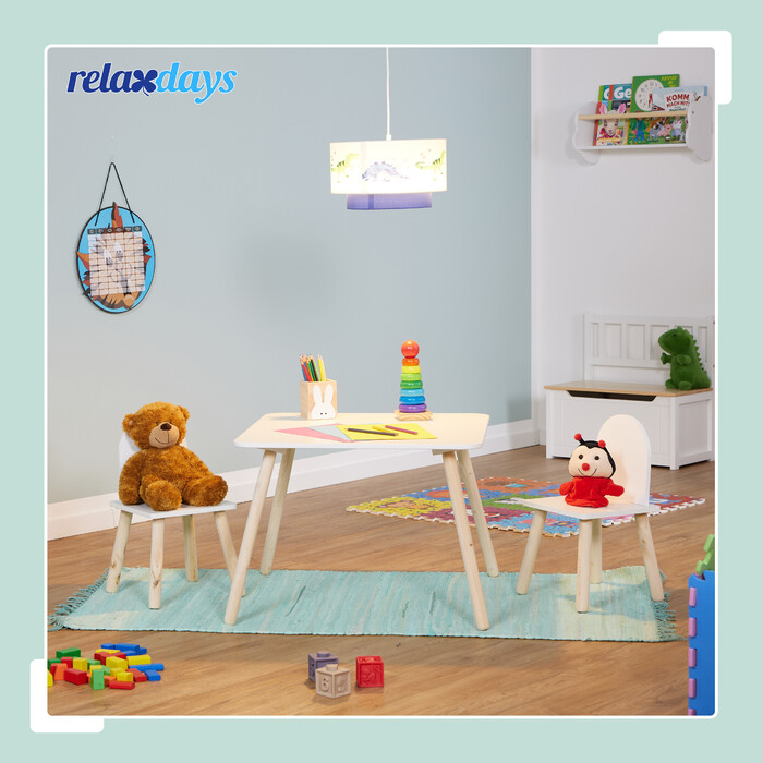 Дитяча зона відпочинку Relaxdays на 3 частини