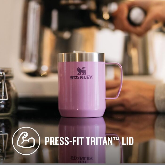 Термокружка Stanley Classic Legendary Camp Mug 0.23L фіолетовий - нержавіюча сталь, без BPA, для кемпінгу