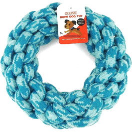 Іграшка для собак-пончиків, плетена мотузка (50 символів)