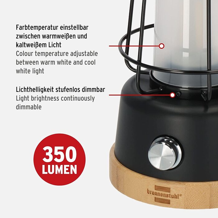 Світлодіодна акумуляторна кемпінгова лампа Brennenstuhl CAL 1