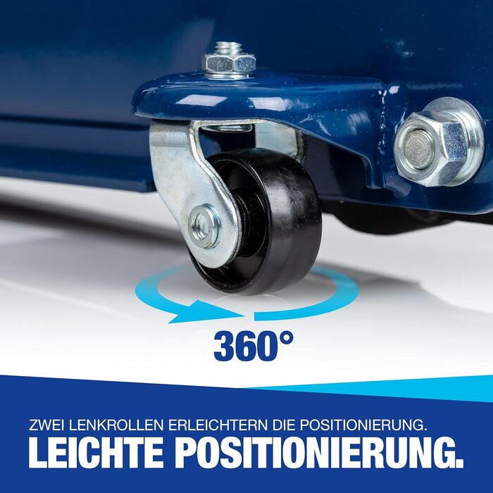 Гідравлічний домкрат NTG 2T для легкових авто та занижених транспортних засобів, 85-375 мм, вантажопідйомність 2000 кг