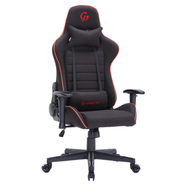 Крісло ігрове GamePro GC575FB Fabric Black&Red