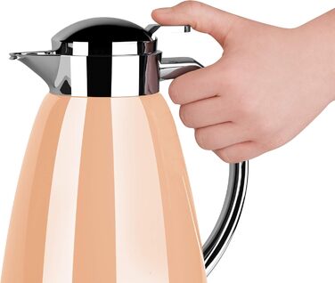 Термос Emsa Campo 1л з Quick Tip, преміум нержавіюча сталь, 12 год теплий, 24 год холодний