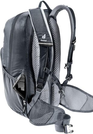 Велосипедний рюкзак deuter Men's Bike I 20 (1 упаковка) (20 довгих, чорно-чорних)