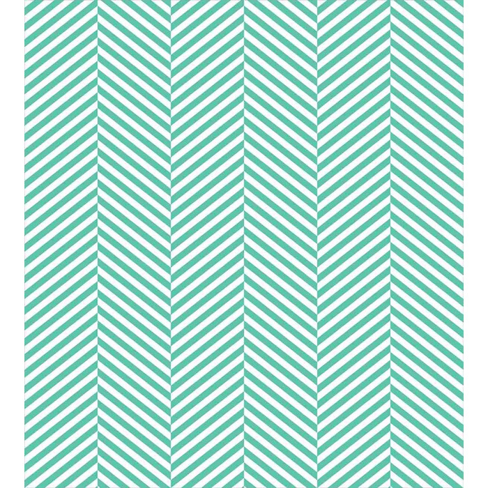 Набір геометричних підковдр Двоспальне ліжко, геометрична пастель, затишна форма Найвища якість Підковдра з 2 предметів з 1 наволочкою, 170 x 220 см - 75 x 50 см, морський зелений і білий