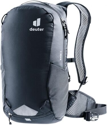Велосипедний рюкзак deuter Unisex Race 8 (1 упаковка) (8 л, чорний)