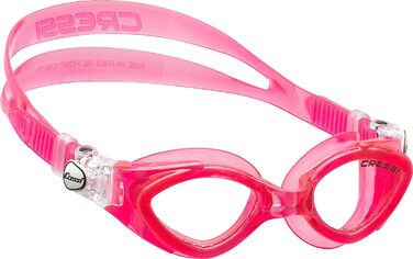 Дитячі плавальні окуляри Cressi King Crab преміум-класу King Crab 7/15 років з рожевими прозорими лінзами