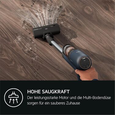 Акумуляторний пилосос AEG ÖKO AP71UB14AM: потужний, легкий, 2в1, сірий