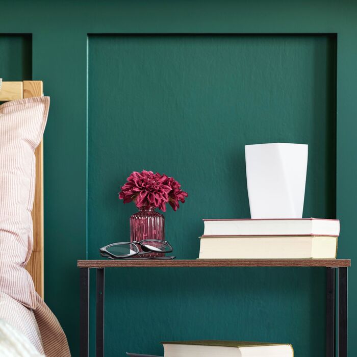 Приліжкова тумбочка Relaxdays в індустріальному стилі з шухлядою