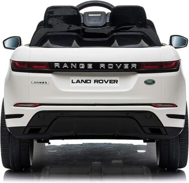 Дитячий електромобіль Range Rover Evoque 12V, ліцензійний, білий