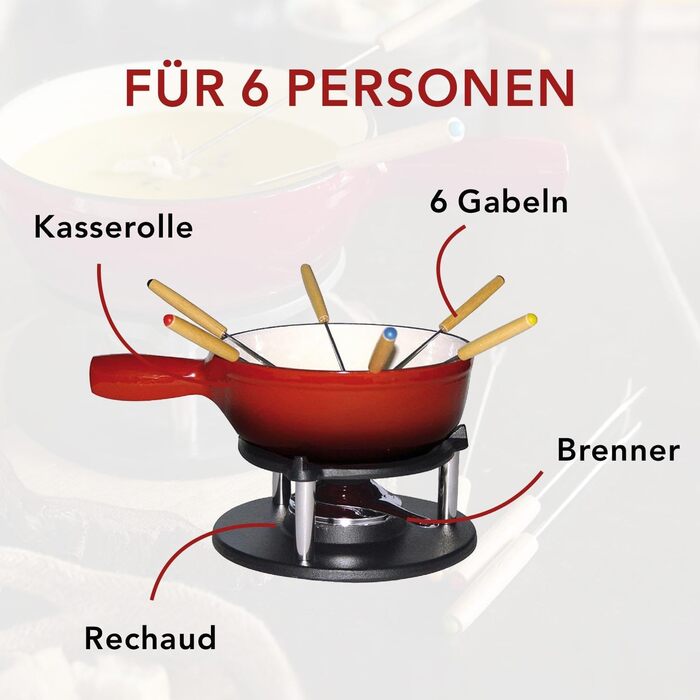 Набір для фондю Baumalu 385051, чорний