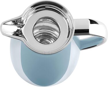 Термос Emsa Campo 1л з Quick Tip, блакитний | З нержавіючої сталі, 12 год тепла, 24 год холоду | Легке миття