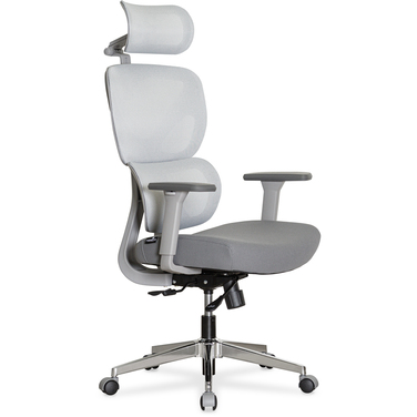 Крісло Mealux D1 Air Fabric Grey (арт. HF-D1 F/G)