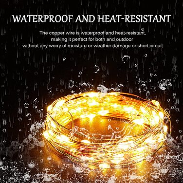 LED-гірлянда HoldOneLight 300 LED, 30 м, тепле біле світло, для декору інтер'єру та екстер'єру