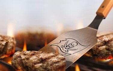 Набір для грилю YouTheFan NFL Seattle Seahawks Classic Series з нержавіючої сталі, 55.9 x 22.9 см