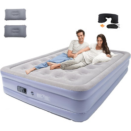 розмір: надувний матрац для кемпінгу з насосом