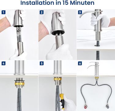 Змішувач для ванної CECIPA, нержавіюча сталь, висота виливу 86 мм, для ванної кімнати