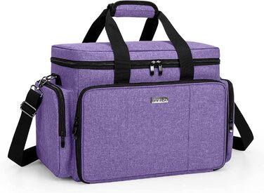 Органайзер для макіяжу BAFASO: велика косметичка для косметики, кейс для косметики для жінок, органайзер для подорожей (фіолетовий)