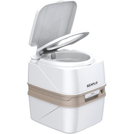 Seaflo LIGHTEU 18L портативна інжекційна туалет для кемпінгу, автодому та відпочинку на природі